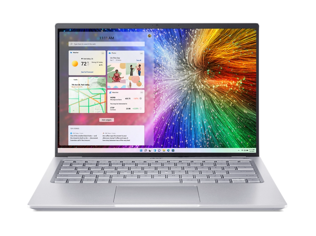 Acer Swift 3 OLED SF314-71-543V Laptop (Steel Grey) | i5-12500H | 8GB RAM 1TB SSD | 14” WQUXGA+ OLED QHD | Intel Iris XE | MS Office H&S | Win11 | 2Y Warranty