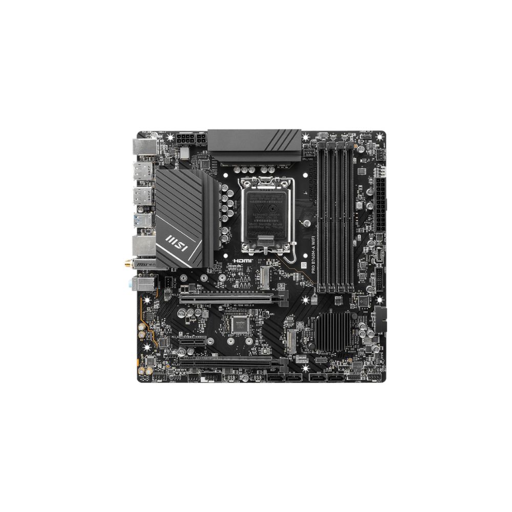 MSI Pro B760M-A WIFI mATX Motherboard
