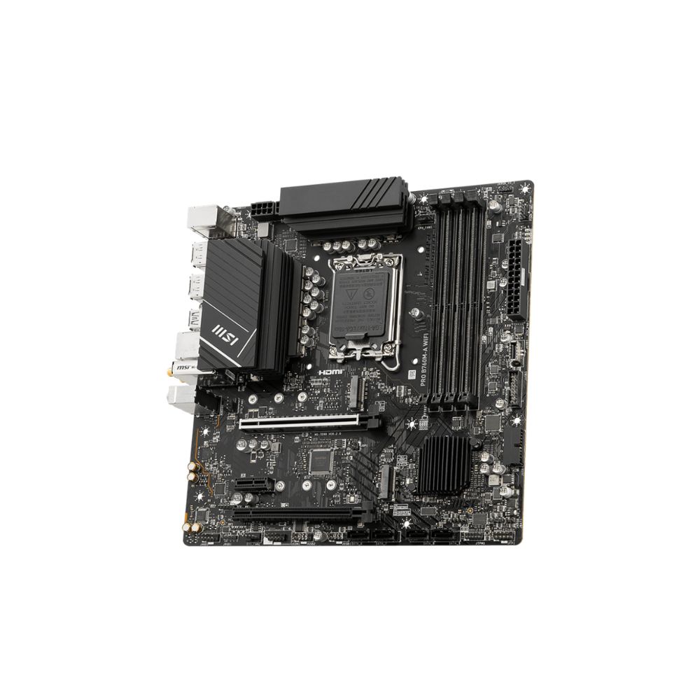 MSI Pro B760M-A WIFI mATX Motherboard