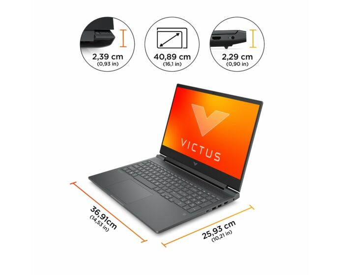 HP Victus Gaming 16-R0030TX/31TX/32TX Laptop| Intel i5-13500HX | NVD RTX4070