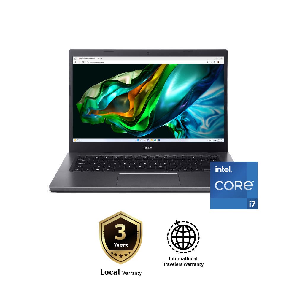 Acer Aspire 5 A514-55-75NK Laptop (Haze Gold) | i7-1255U | 16GB RAM 512GB SSD | 14''FHD | Intel Iris Xe | MS Office H&S 2021 | Win11 | 3Y Warranty