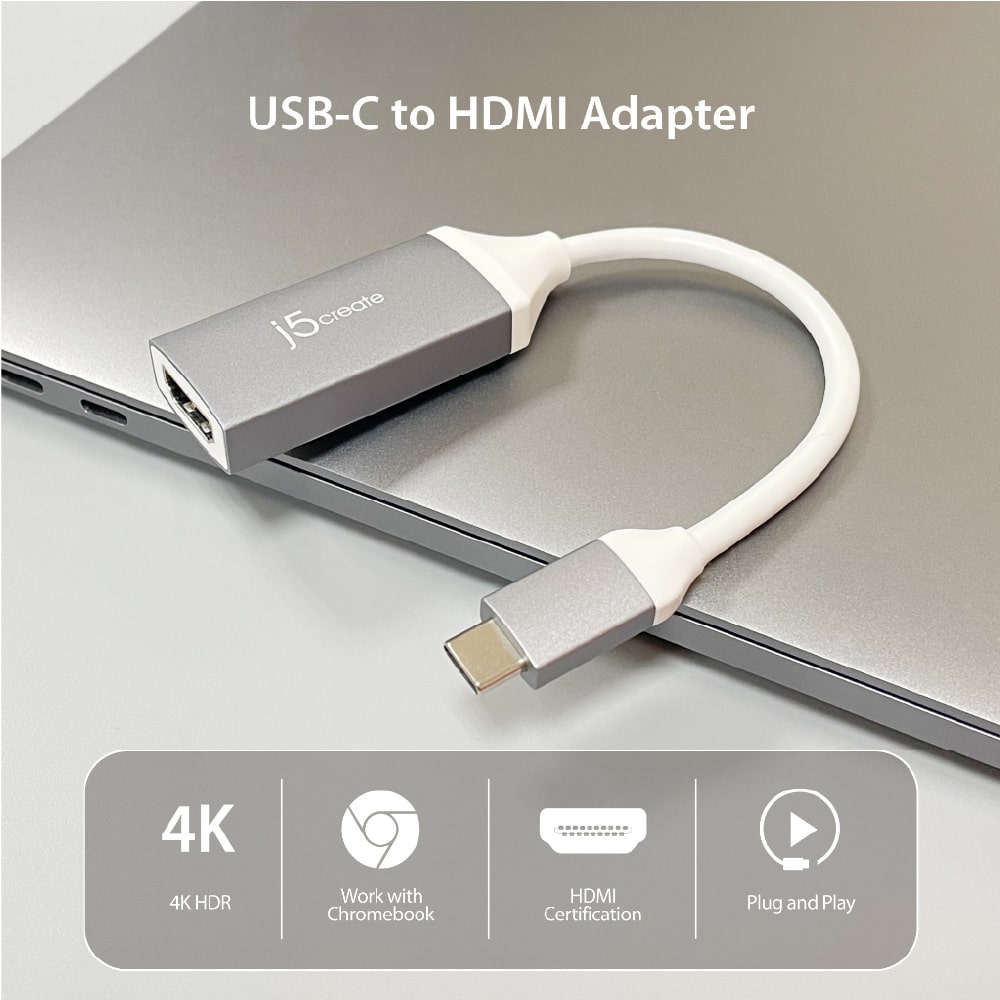 J5create USB-C to 4K HDMI™ Adapter (JCA153G)