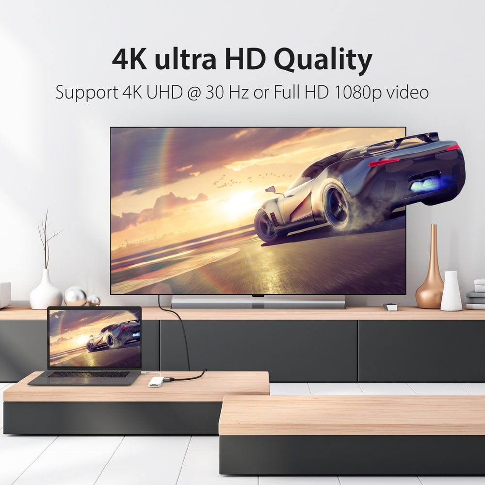 J5create USB-C 7-in-1 4K HDMI™ Multi-Port Hub with Power Delivery (JCD373)