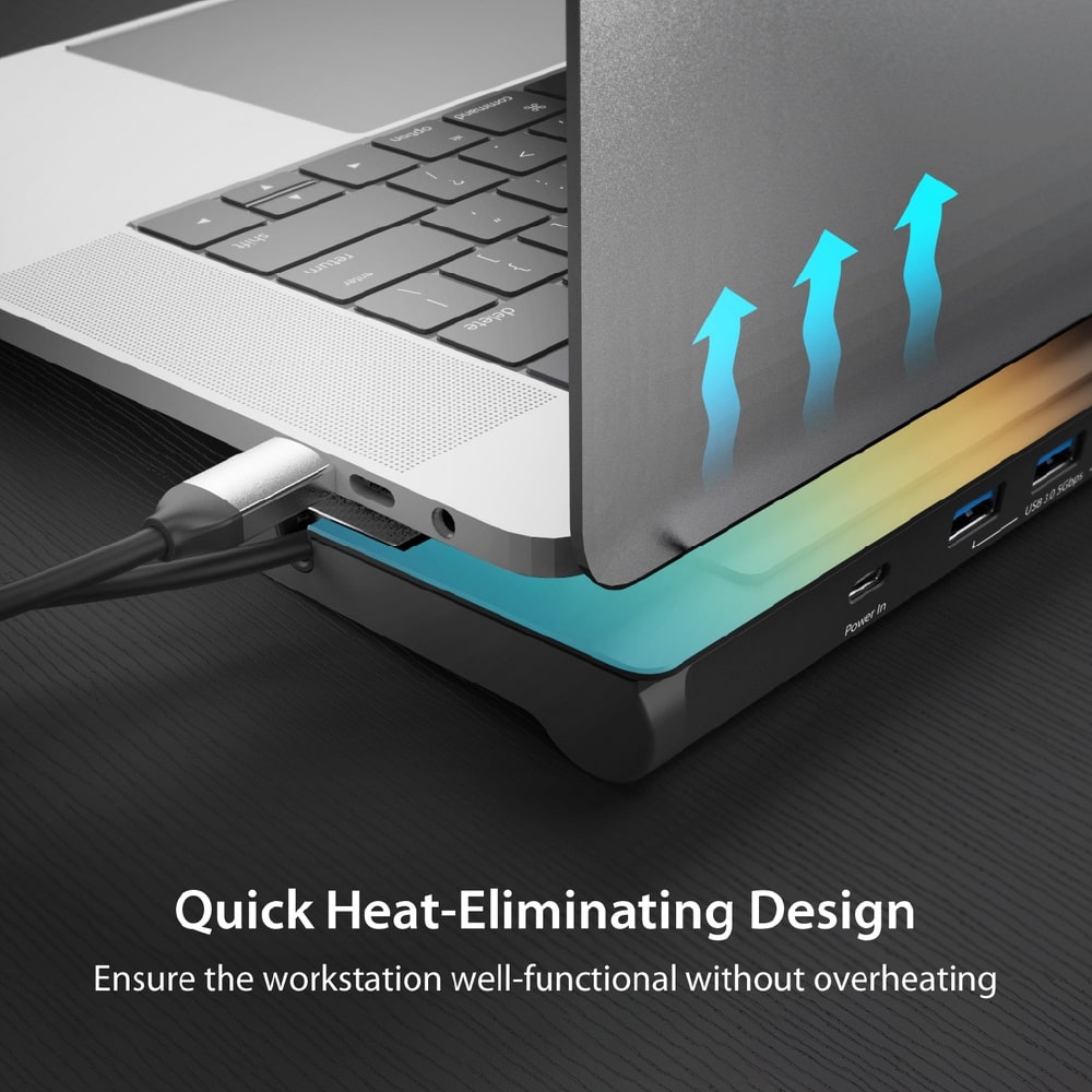 J5create USB-C 10-in-1 Dual HDMI™ Docking Station (JCD542)