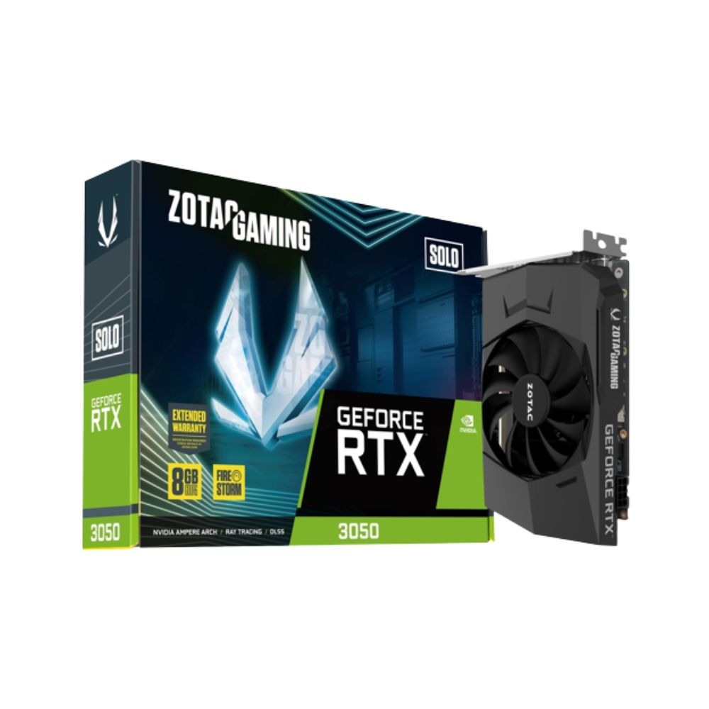 Zotac RTX 3050 Solo GAMING 8GB GDDR6 128Bit Graphics Card