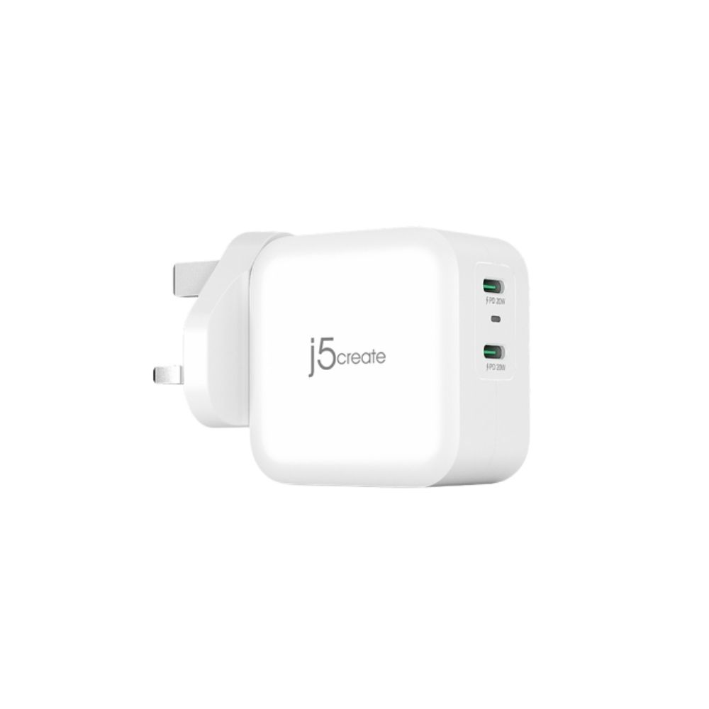 J5 JUP2440F 40W PD USB-C 2 Port Mini Charger