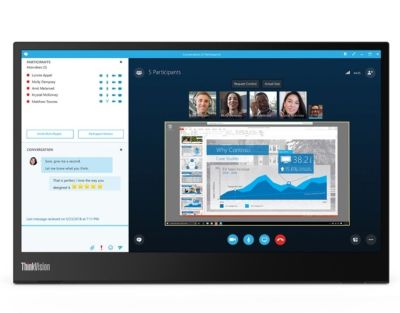 Lenovo M Series ThinkVision M14 Portable Monitor | 1920 x 1080