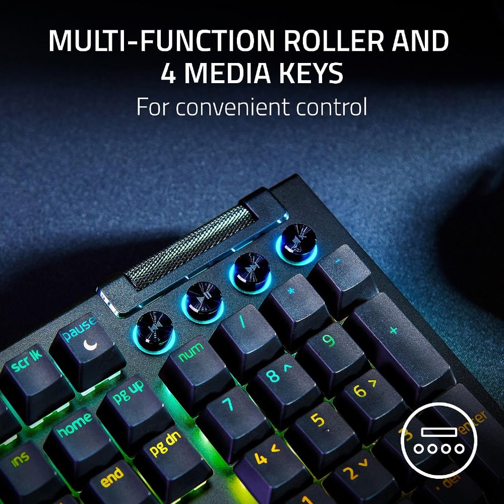 Razer BlackWidow V4 Wired Gaming Keyboard