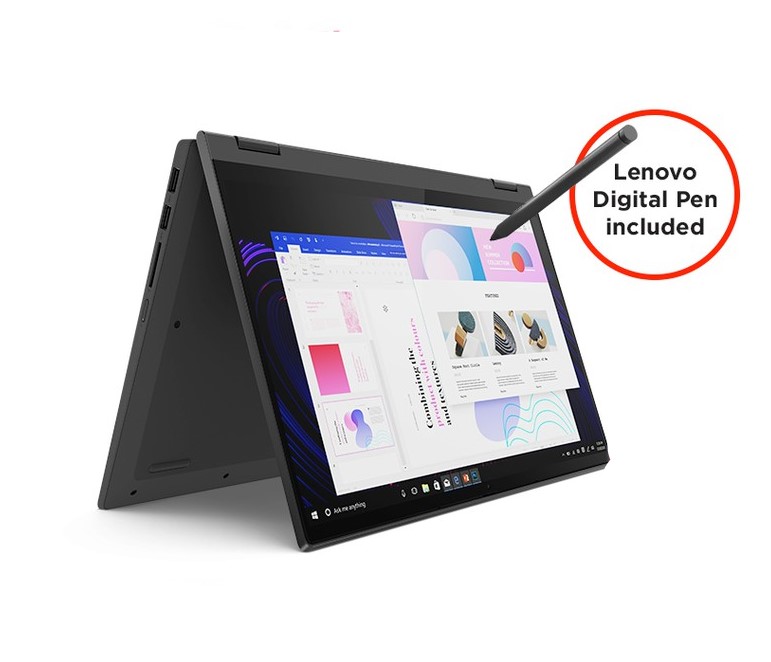Lenovo IdeaPad Flex 5 14ITL05 82HS00AQMJ Laptop | i5-1135G7 | 16GB 512GB | 14" FHD Touch+Pen| MX450 | W10 |MS OFFICE+BAG