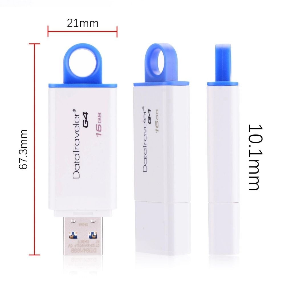 Kingston DataTraveler G4 32GB /64GB /128GB Flash Drive | USB3.0 | DTIG4