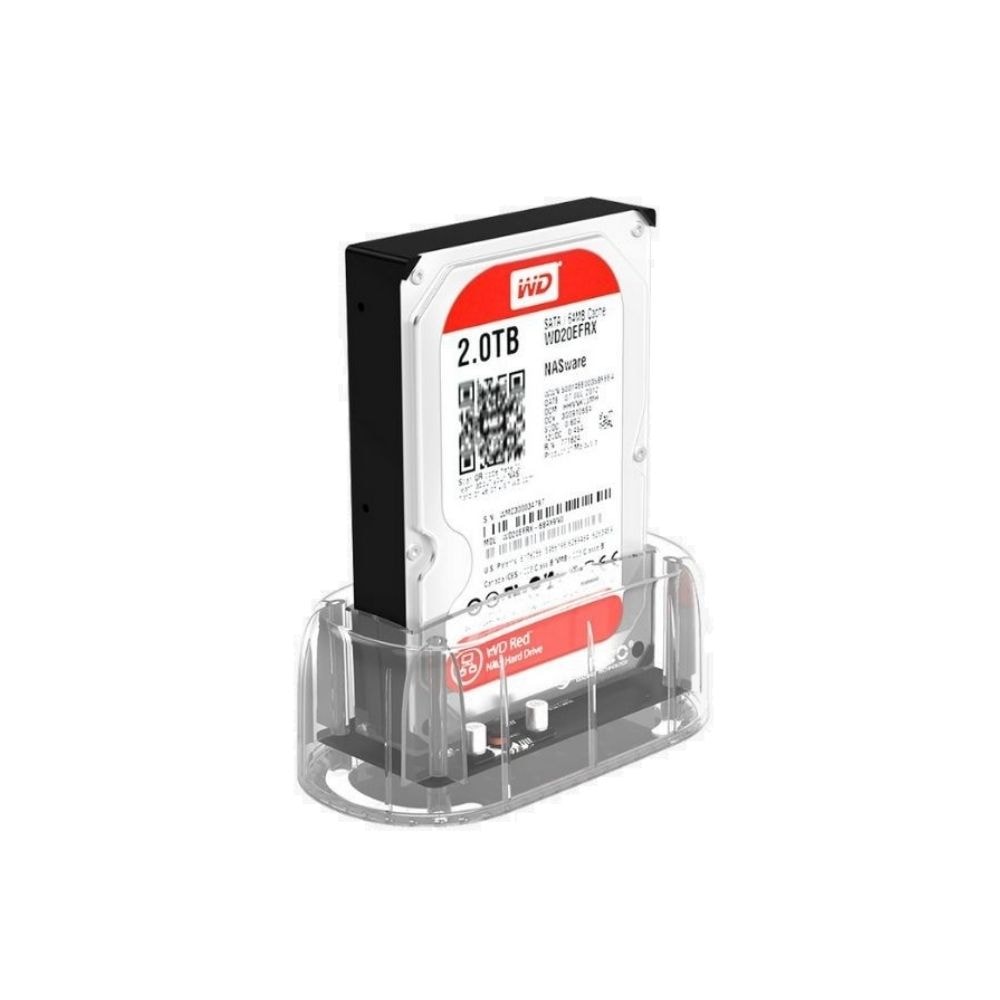 Orico 6139C3 SATA Type-C Hard Disk HDD Docking Station | 5Gbps | Transparent Design | Support 2.5"/3.5"