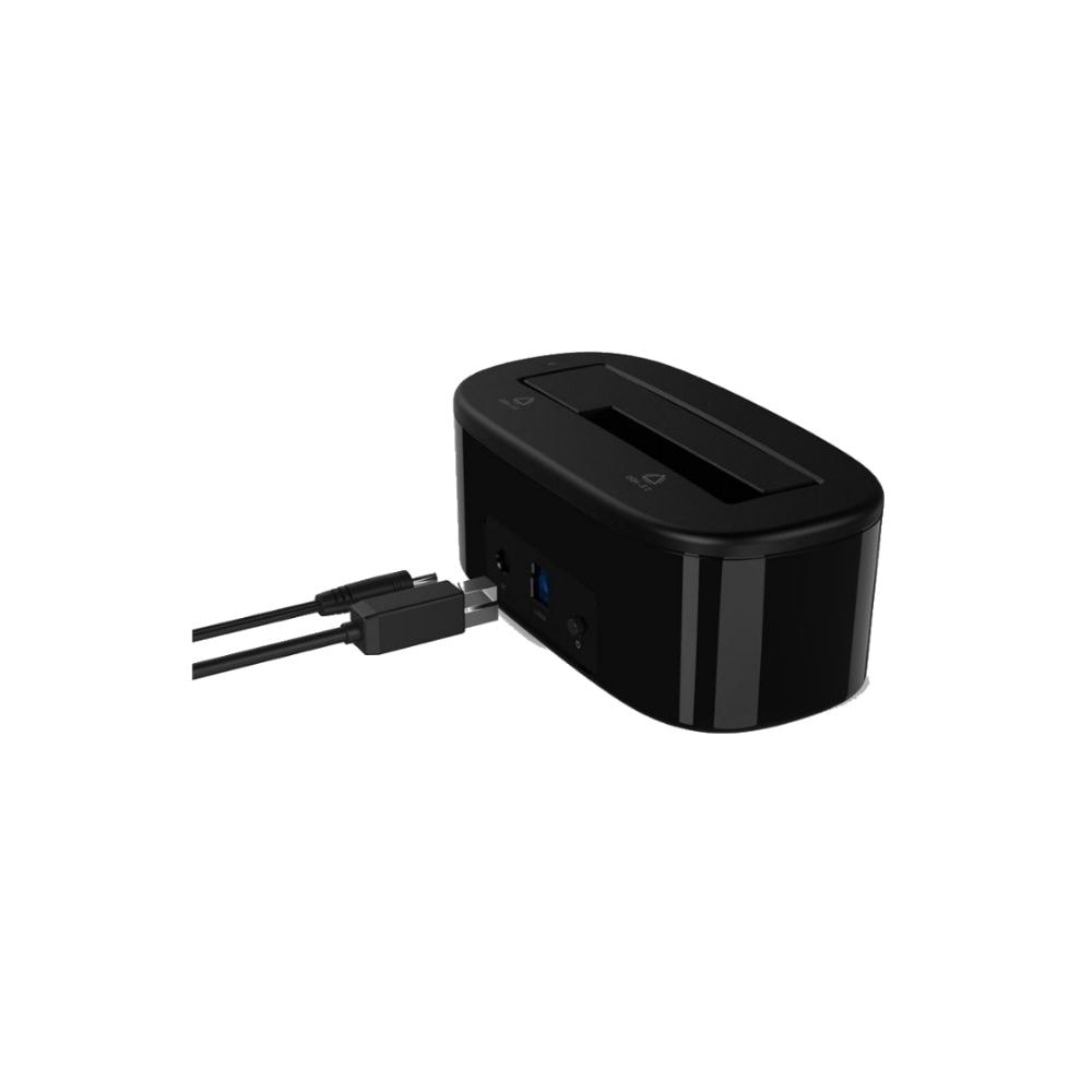 Orico 6218US3 1-Bay SATA USB3.0 Hard Disk HDD Docking Station | Support 2.5"/3.5" | BLACK