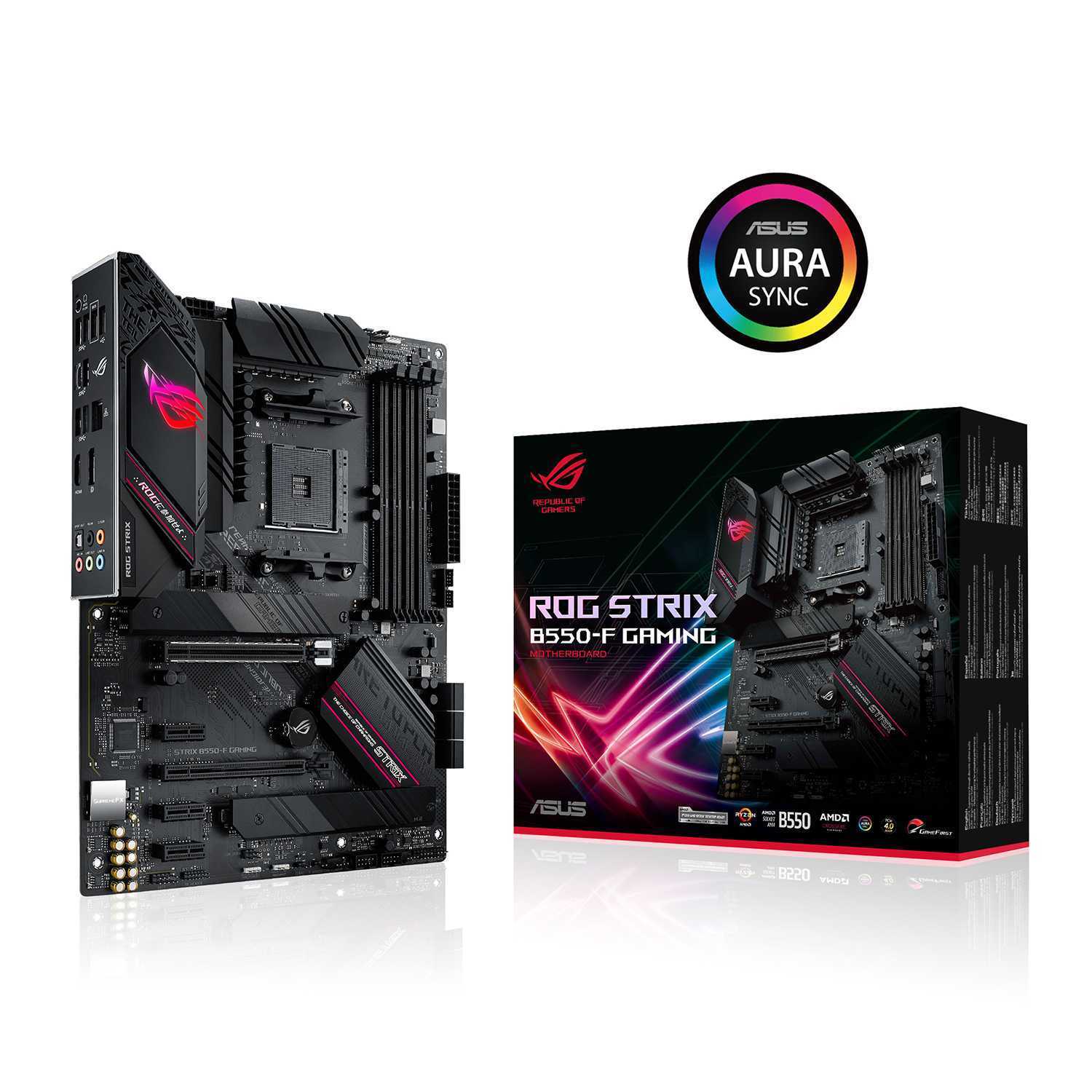 Asus AMD AM4 B550 ROG STRIX B550-F GAMING ATX Motherboard