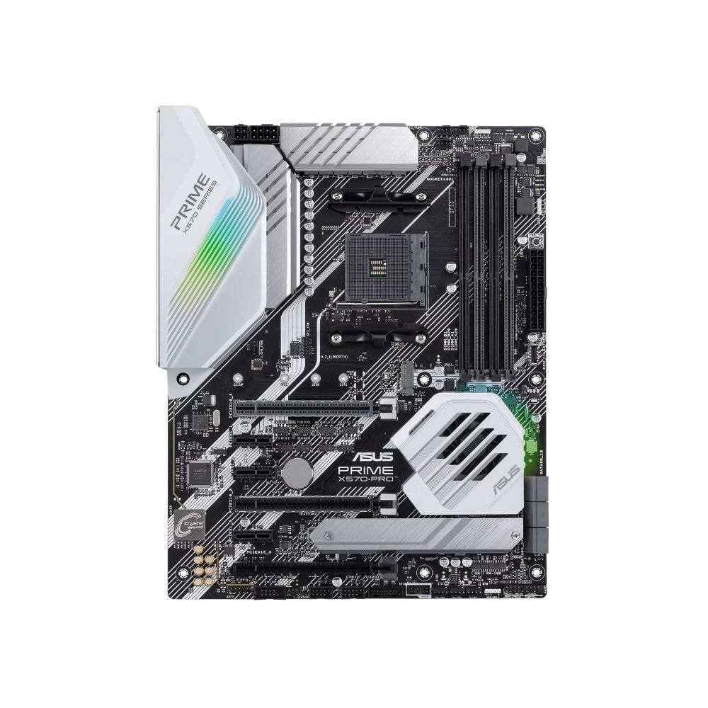 Asus AMD AM4 X570 PRIME X570-PRO/CSM ATX Motherboard (WHITE)