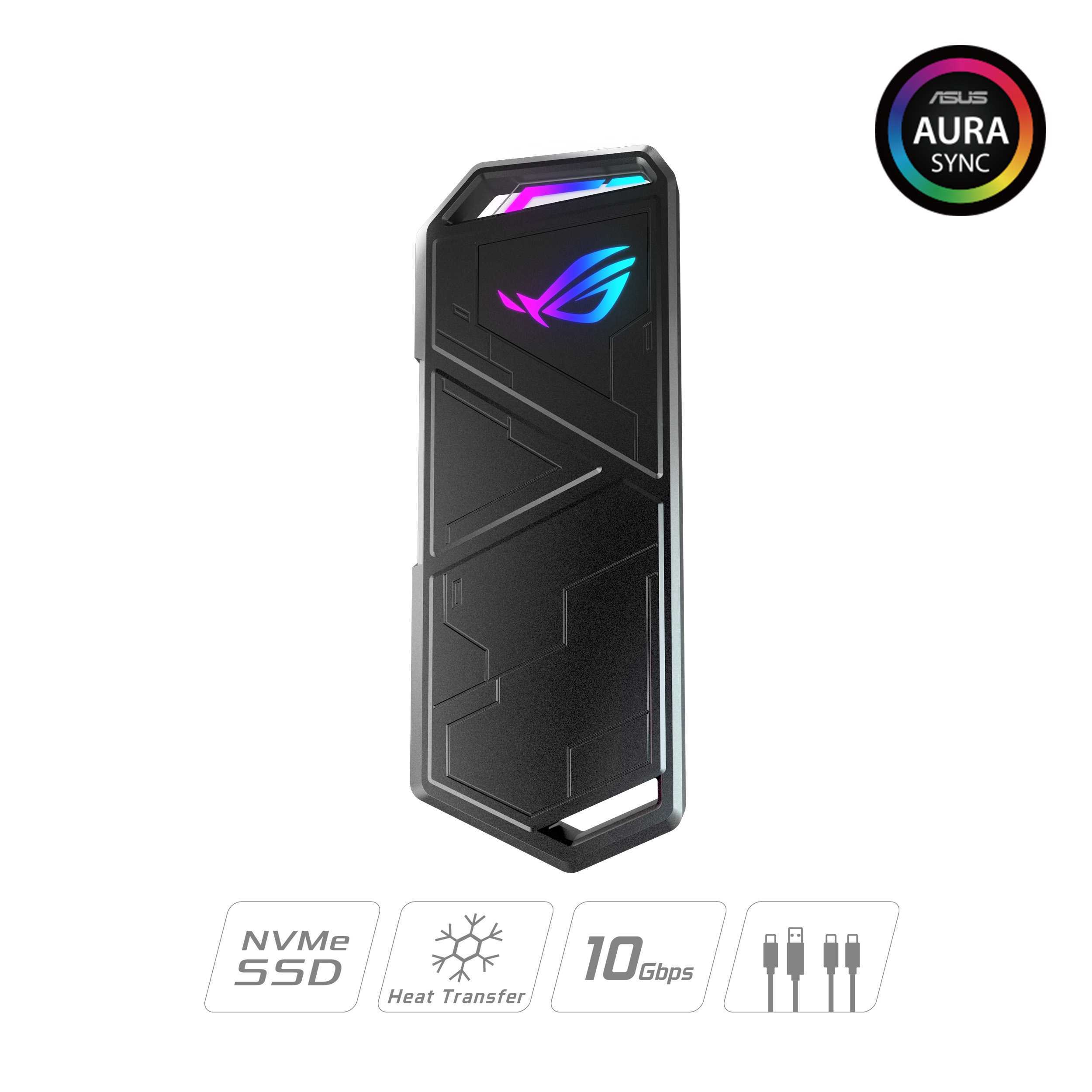 Asus Rog Strix Arion M.2 NVMe USB Type-C to Type-C SSD Enclosure | 10Gbps | ESD-S1C