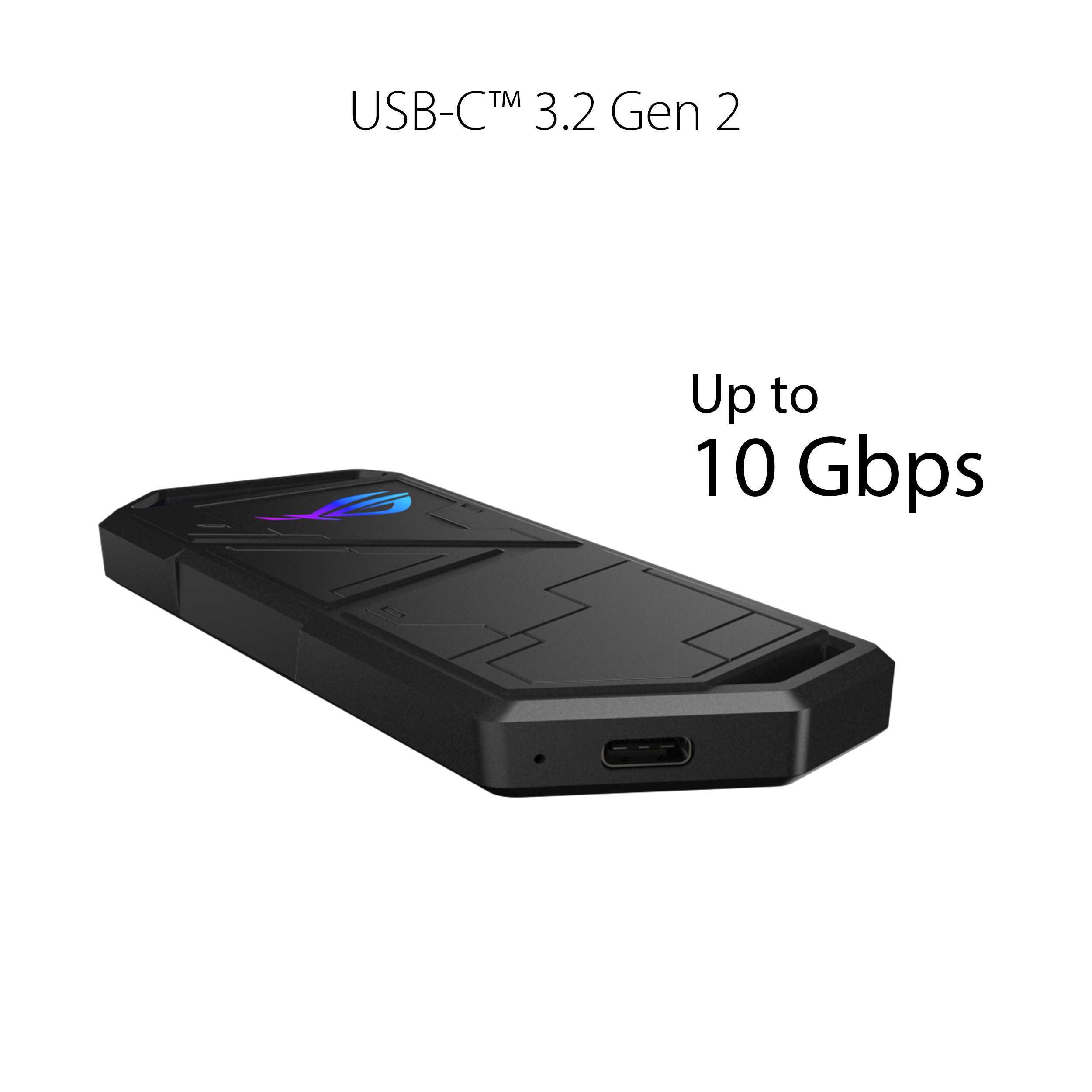 Asus Rog Strix Arion M.2 NVMe USB Type-C to Type-C SSD Enclosure | 10Gbps | ESD-S1C