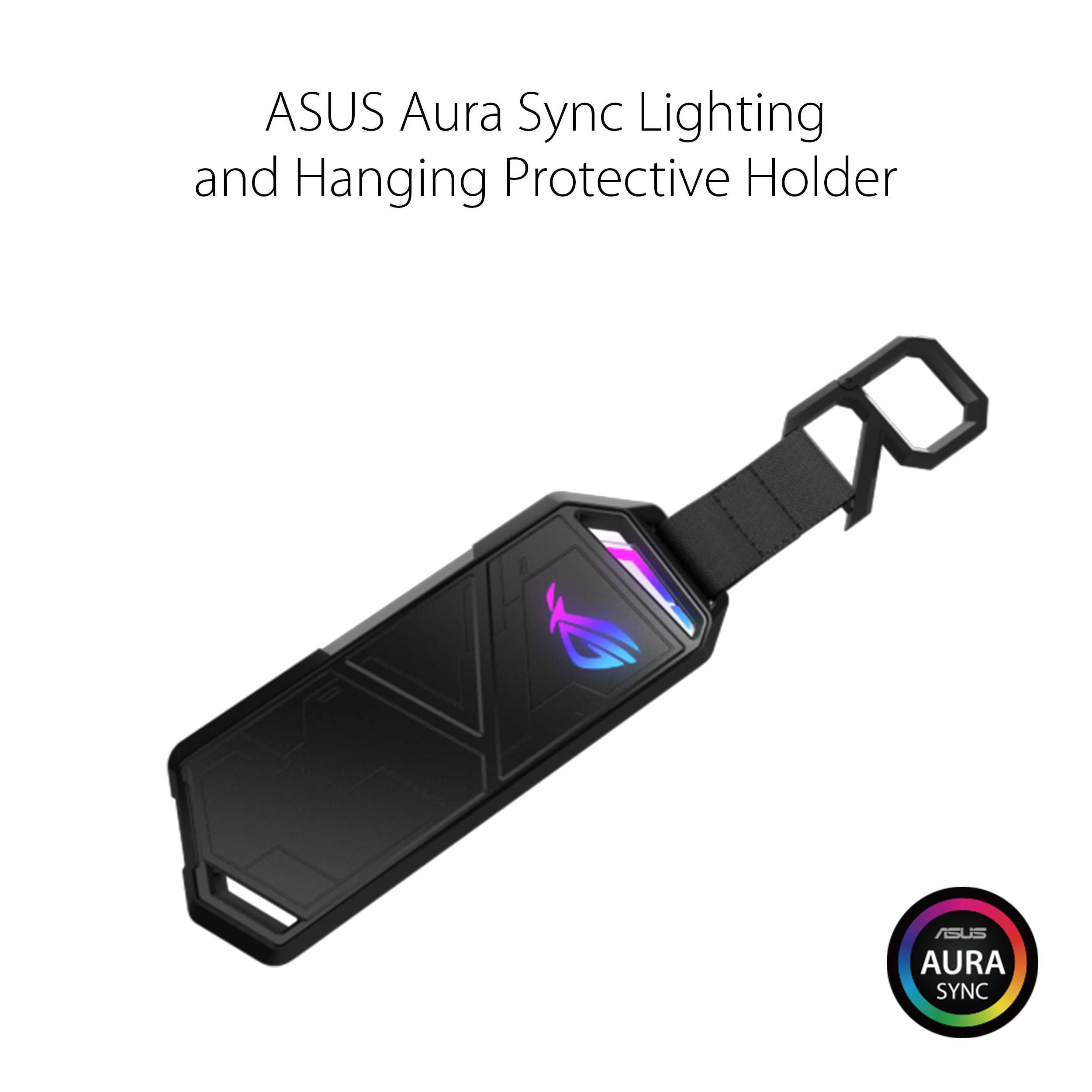 Asus Rog Strix Arion M.2 NVMe USB Type-C to Type-C SSD Enclosure | 10Gbps | ESD-S1C