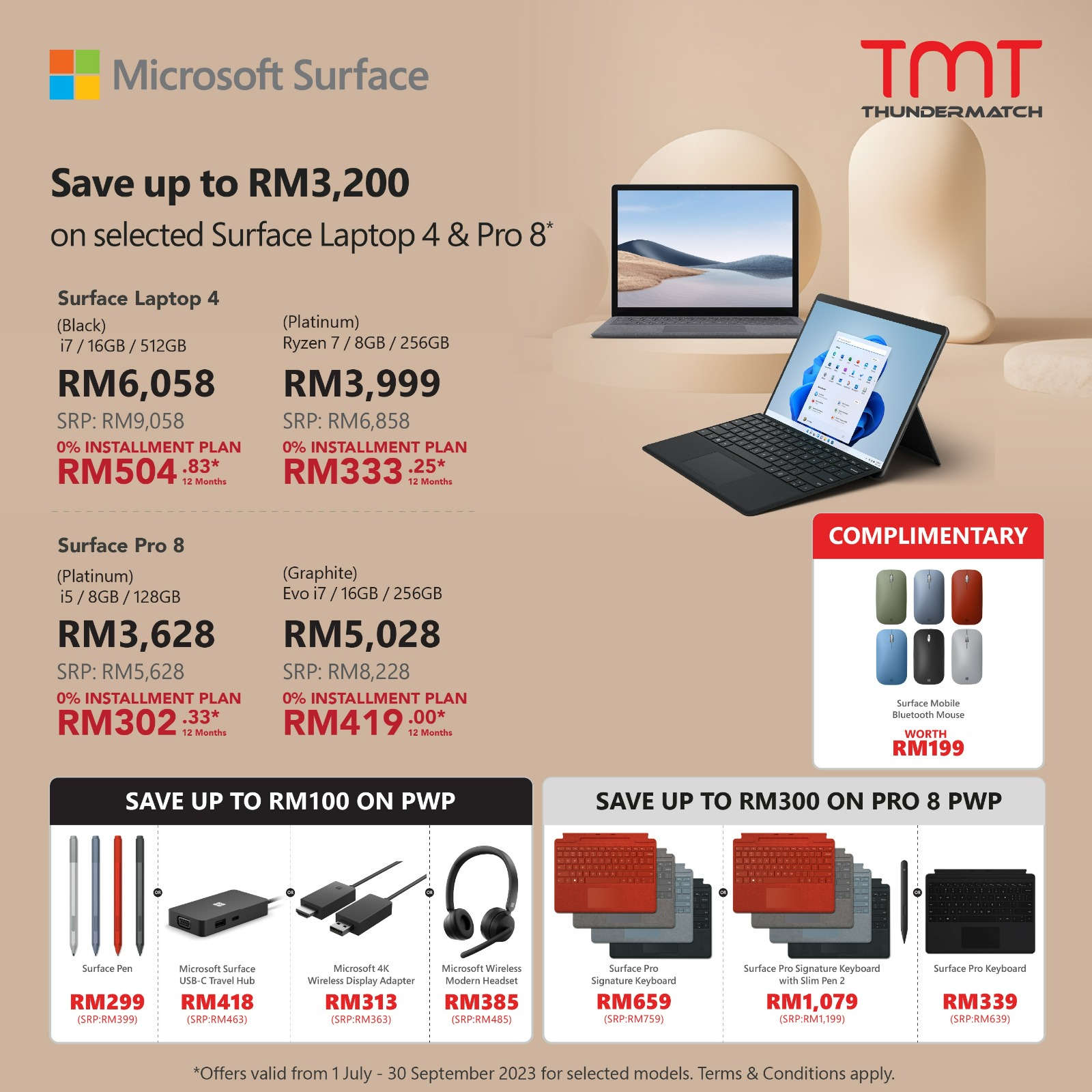 Microsoft Surface Laptop 4 Platinum / Black | 13.5