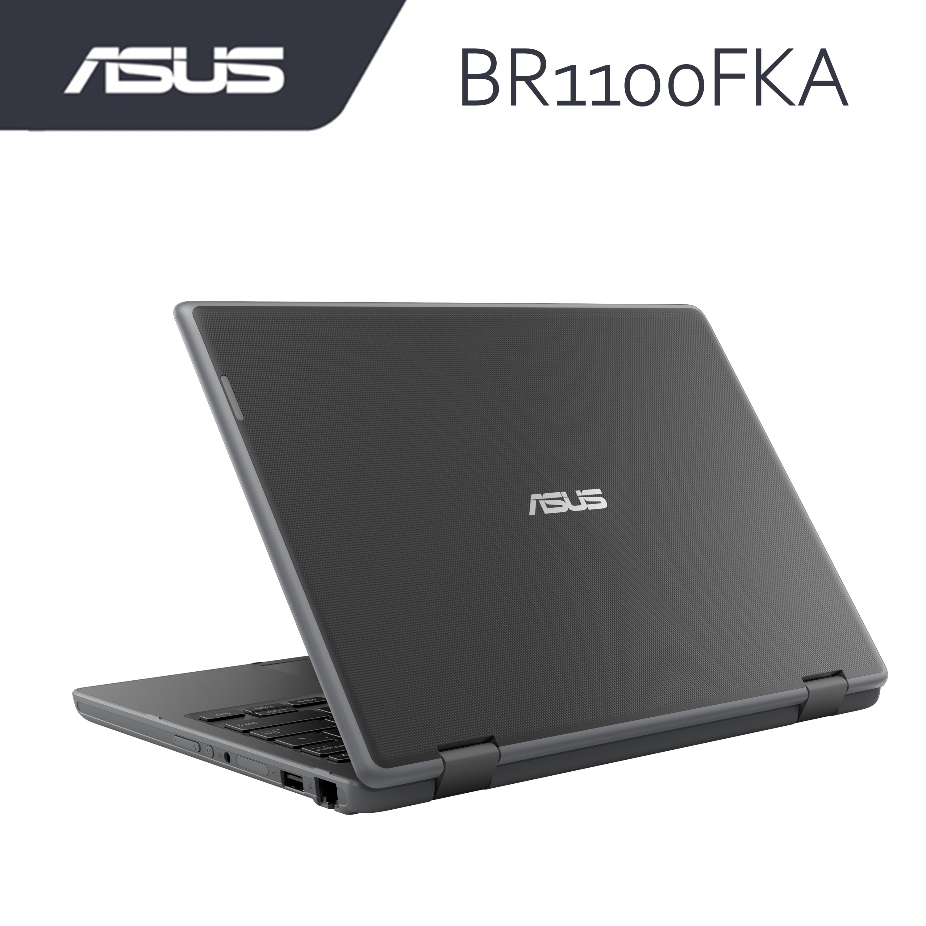 Asus 2-in-1 Laptop BR1100FK-ABP0423R Dark Grey | Intel Celeron N4500 | 4GB RAM 128GB eMMC | 11.6" HD Touch+Pen | W10 Pro