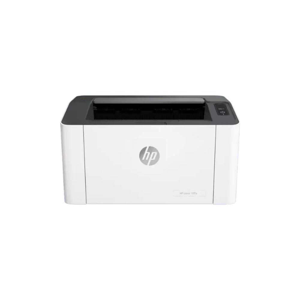 HP Laser 107a Single Function Mono Laser | Print | 20ppm | 600x600dpi | 3 Years Warranty | W1107A |1,000pages (4ZB77A)