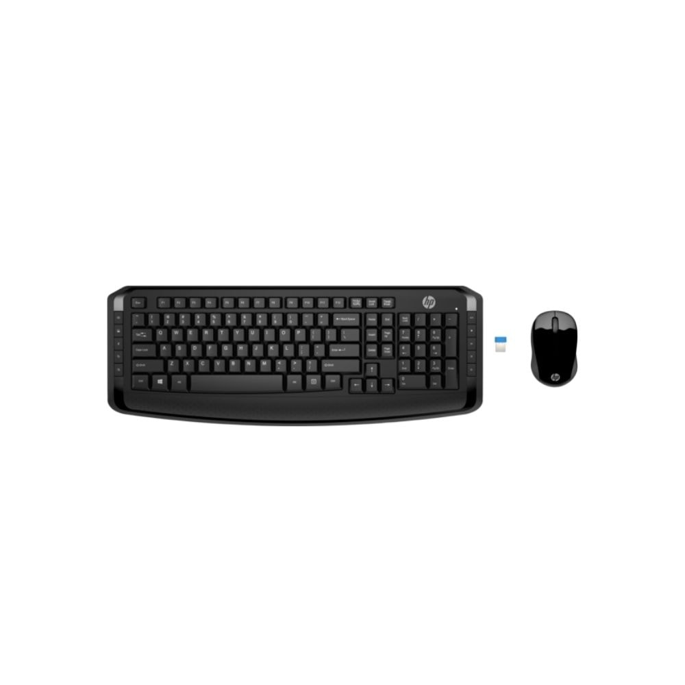 HP Wireleess Keyboard and Mouse 300 A/P (3ML04AA)(AAA batteries included) | 1 Year HP Malaysia Warranty